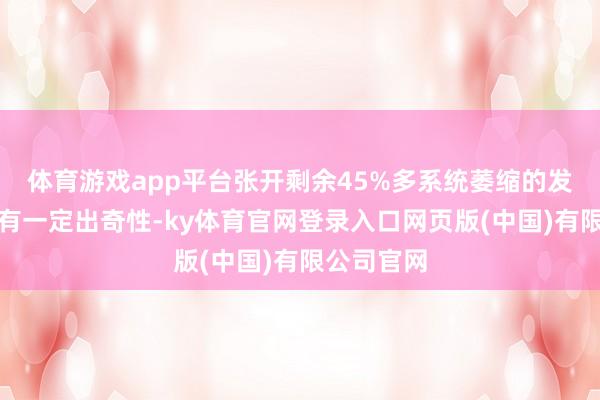 体育游戏app平台张开剩余45%多系统萎缩的发病群体具有一定出奇性-ky体育官网登录入口网页版(中国)有限公司官网