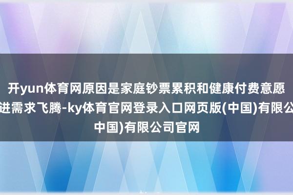 开yun体育网原因是家庭钞票累积和健康付费意愿增长推进需求飞腾-ky体育官网登录入口网页版(中国)有限公司官网